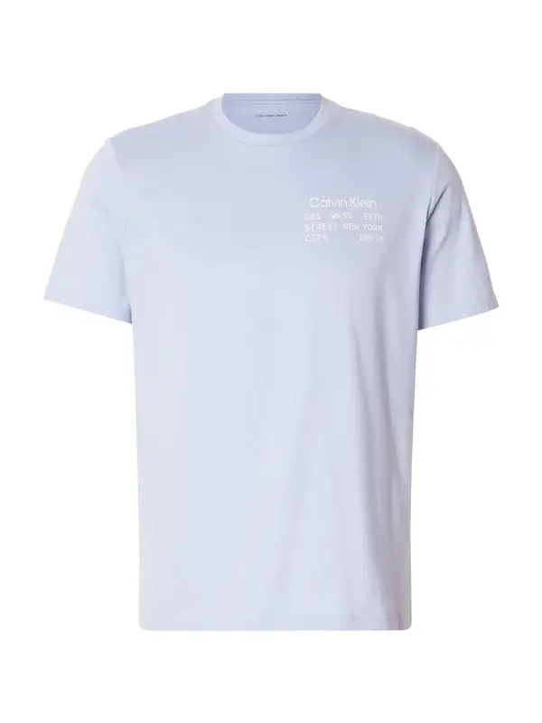 Calvin Klein Jeans Calvin Klein Jeans Majica  pastelno ljubičasta / bijela