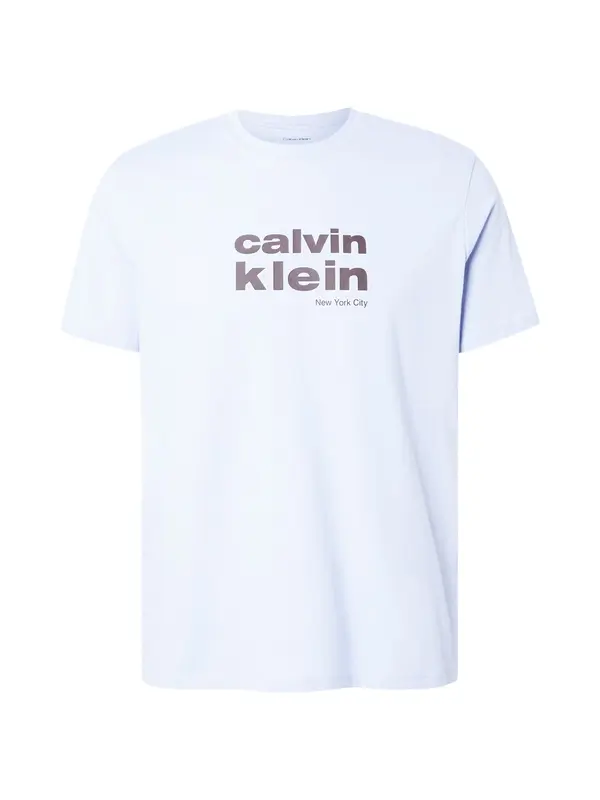 Calvin Klein Jeans Calvin Klein Jeans Majica  pastelno ljubičasta / crna