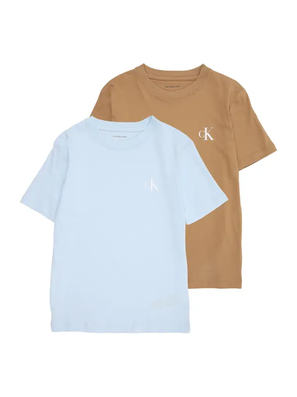 Calvin Klein Jeans Calvin Klein Jeans Majica  pastelno plava / brokat