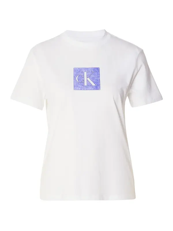 Calvin Klein Jeans Calvin Klein Jeans Majica  plava / bijela