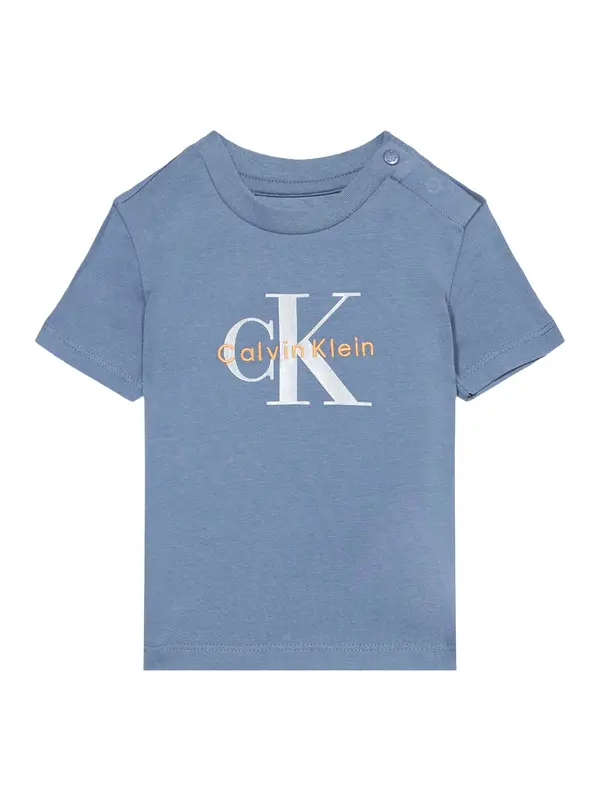 Calvin Klein Jeans Calvin Klein Jeans Majica  plava / narančasta / bijela