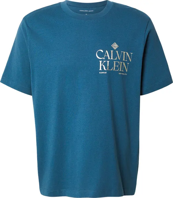 Calvin Klein Jeans Calvin Klein Jeans Majica  plava / zlatna