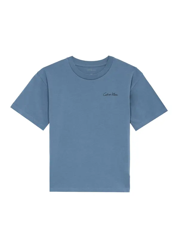 Calvin Klein Jeans Calvin Klein Jeans Majica 'POLAROID'  safirno plava / svijetloplava / crna / bijela