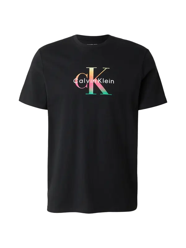 Calvin Klein Jeans Calvin Klein Jeans Majica 'Pride'  zelena / roza / crna / bijela