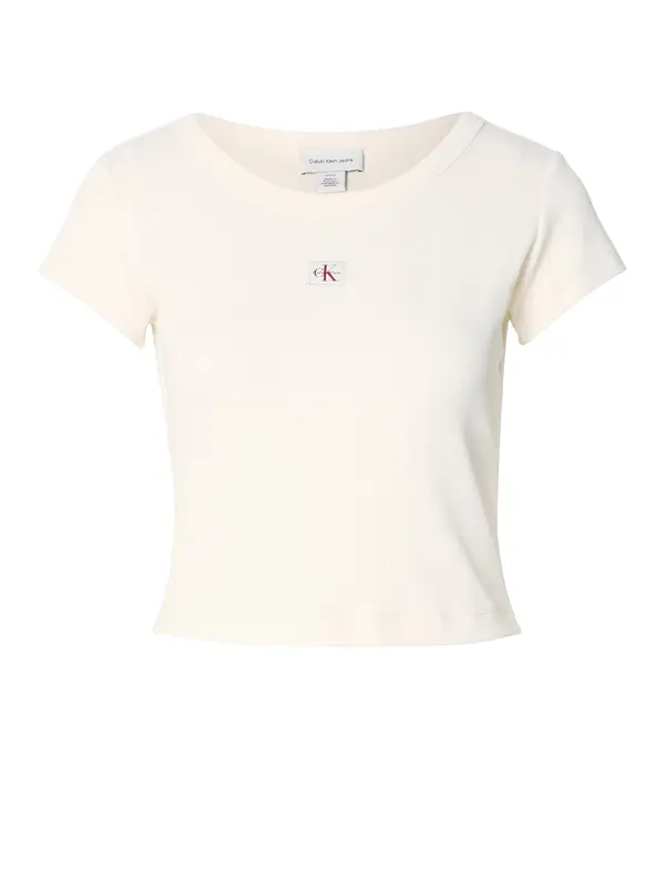 Calvin Klein Jeans Calvin Klein Jeans Majica  prljavo bijela