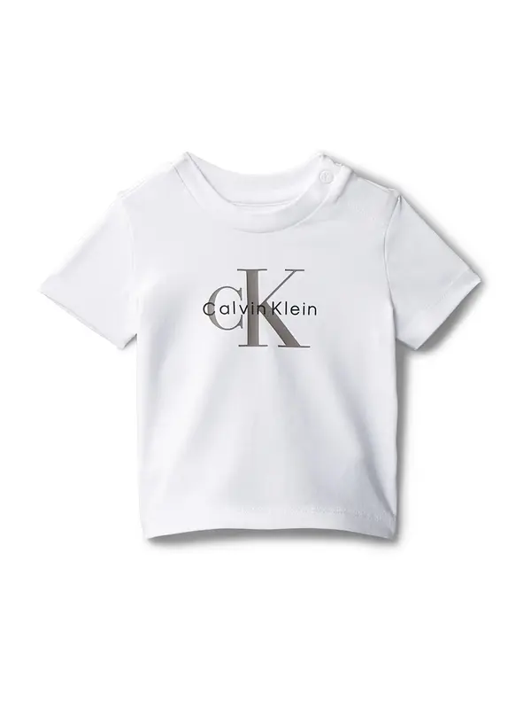 Calvin Klein Jeans Calvin Klein Jeans Majica  siva / bijela
