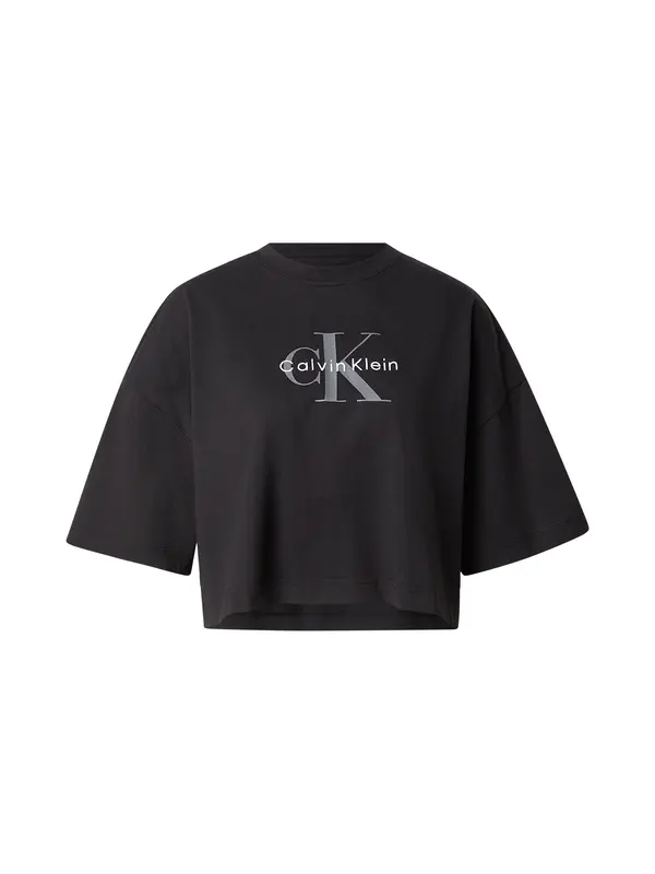 Calvin Klein Jeans Calvin Klein Jeans Majica  siva / crna / bijela