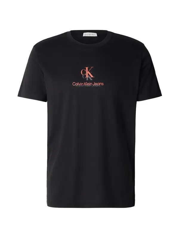 Calvin Klein Jeans Calvin Klein Jeans Majica  siva / koraljna / crna