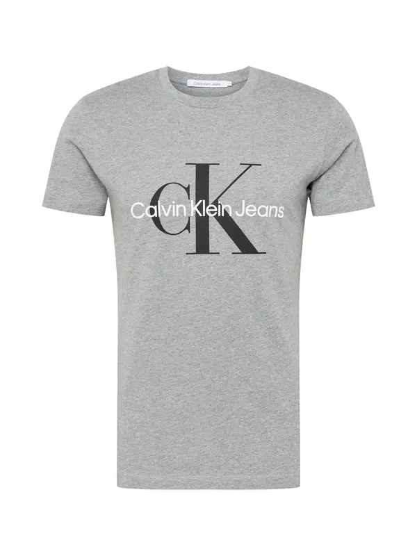 Calvin Klein Jeans Calvin Klein Jeans Majica  siva melange / crna / bijela