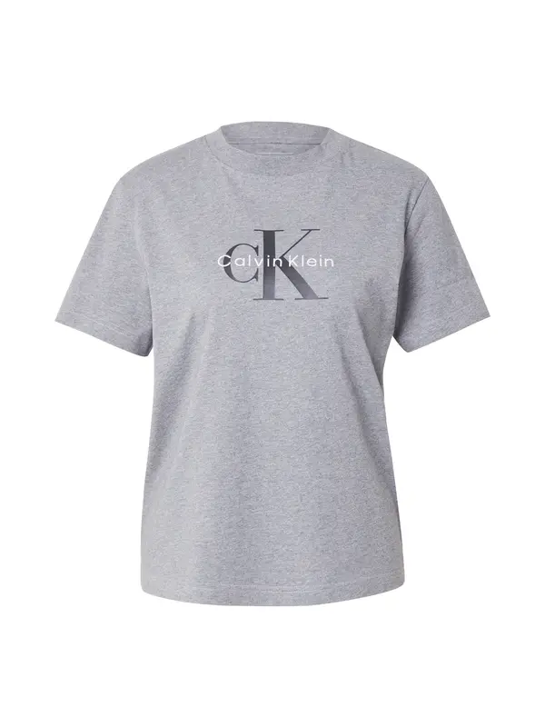 Calvin Klein Jeans Calvin Klein Jeans Majica  siva melange / crna / bijela