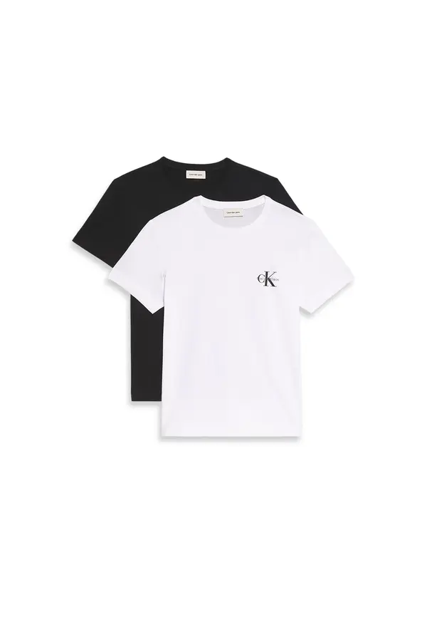 Calvin Klein Jeans Calvin Klein Jeans Majica  sivkasto bež / crna / bijela
