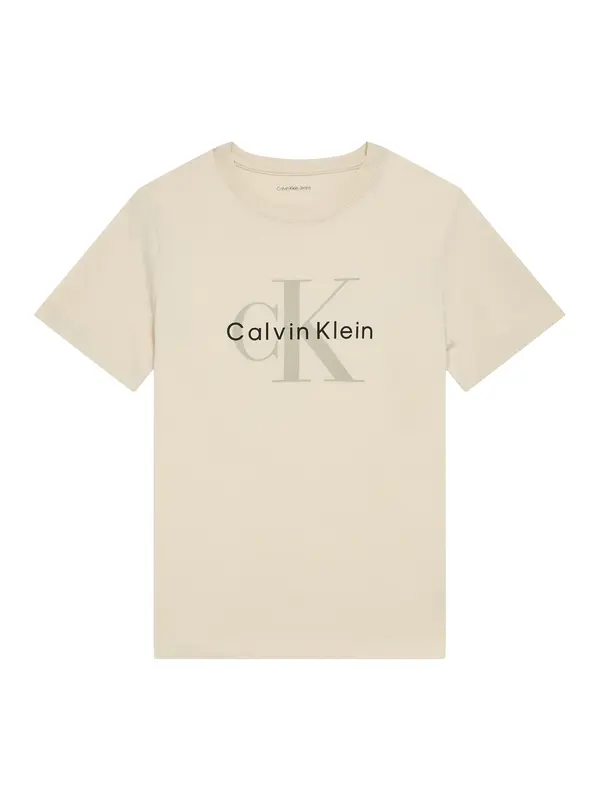Calvin Klein Jeans Calvin Klein Jeans Majica  sivkasto bež / taupe siva / crna
