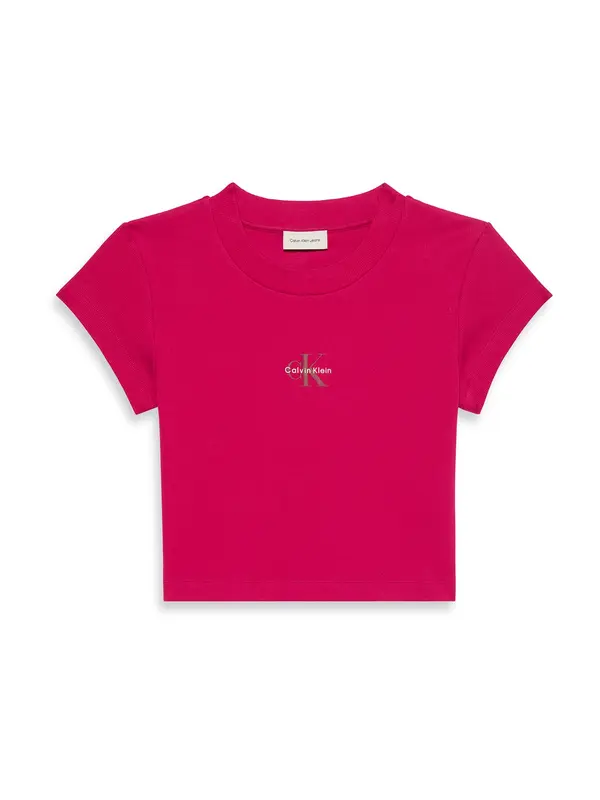 Calvin Klein Jeans Calvin Klein Jeans Majica  smeđa / roza / bijela
