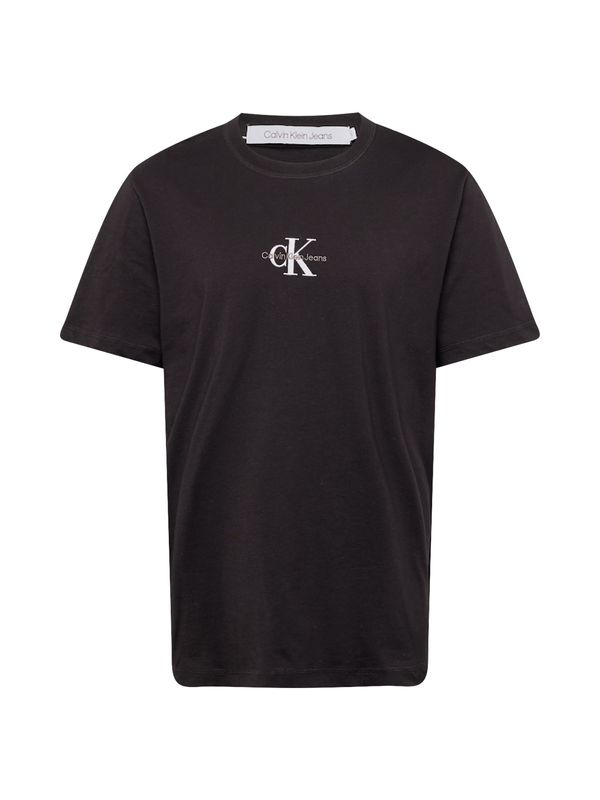 Calvin Klein Jeans Calvin Klein Jeans Majica  srebrno siva / crna / bijela