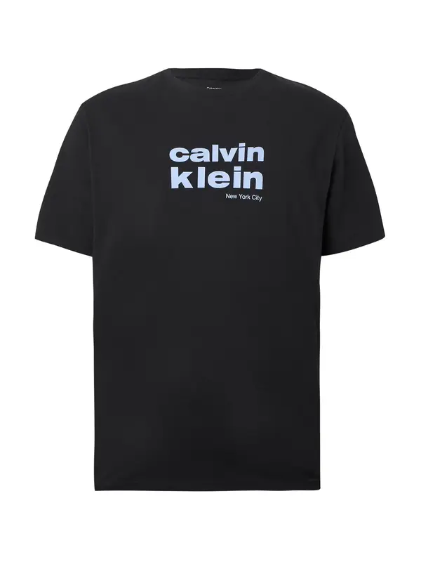 Calvin Klein Jeans Calvin Klein Jeans Majica  svijetloplava / crna