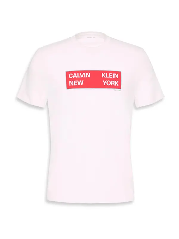 Calvin Klein Jeans Calvin Klein Jeans Majica  svijetloplava / crvena / bijela