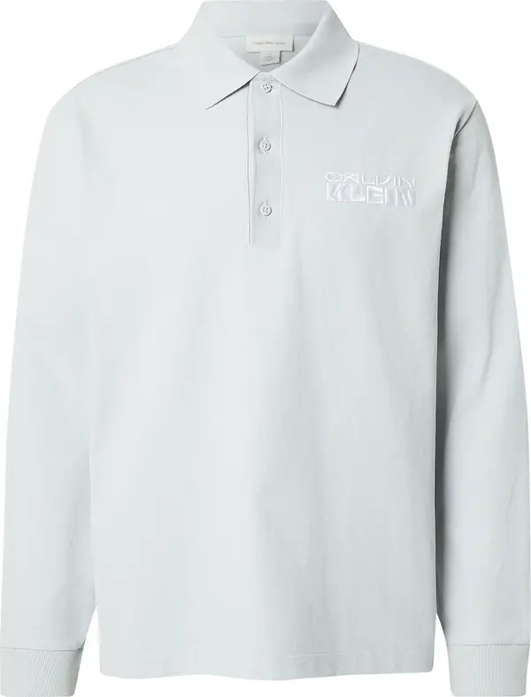 Calvin Klein Jeans Calvin Klein Jeans Majica  svijetlosiva / bijela