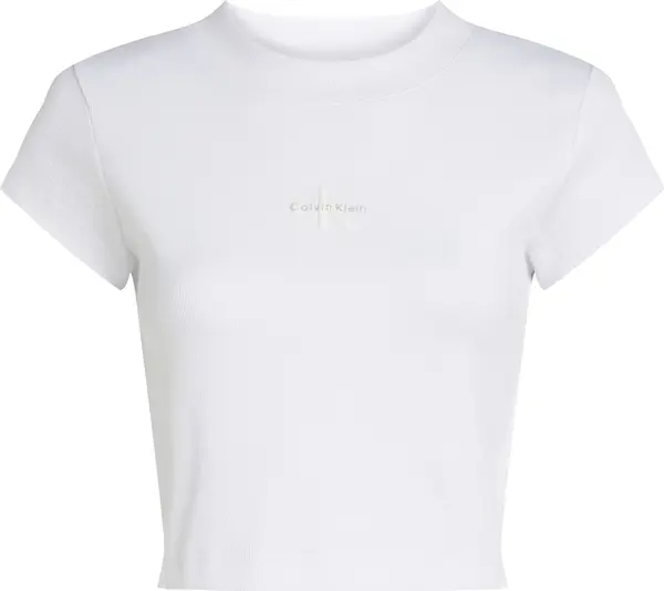 Calvin Klein Jeans Calvin Klein Jeans Majica  svijetlosiva / bijela