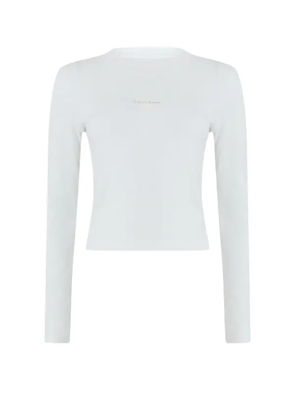Calvin Klein Jeans Calvin Klein Jeans Majica  svijetlosiva / bijela