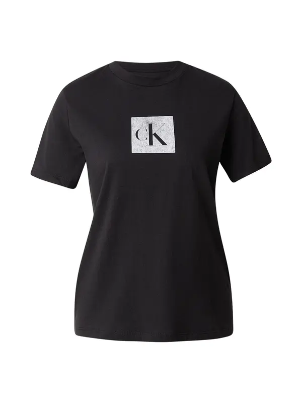 Calvin Klein Jeans Calvin Klein Jeans Majica  svijetlosiva / crna