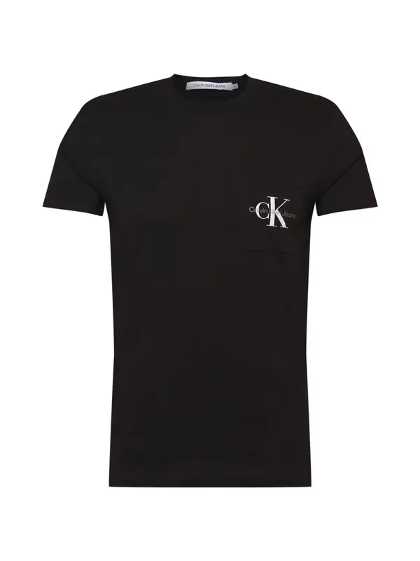 Calvin Klein Jeans Calvin Klein Jeans Majica  svijetlosiva / crna / bijela