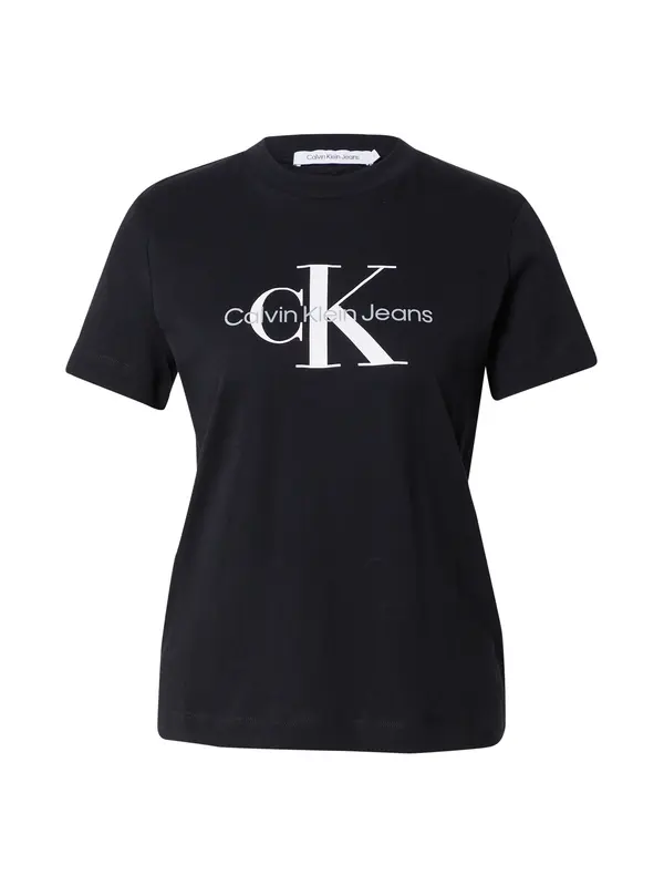 Calvin Klein Jeans Calvin Klein Jeans Majica  svijetlosiva / crna / bijela