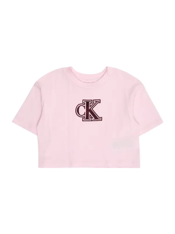 Calvin Klein Jeans Calvin Klein Jeans Majica  tamno narančasta / svijetloroza