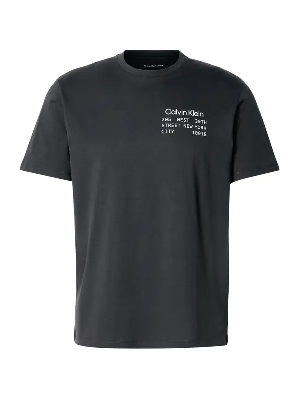 Calvin Klein Jeans Calvin Klein Jeans Majica  tamo siva / bijela