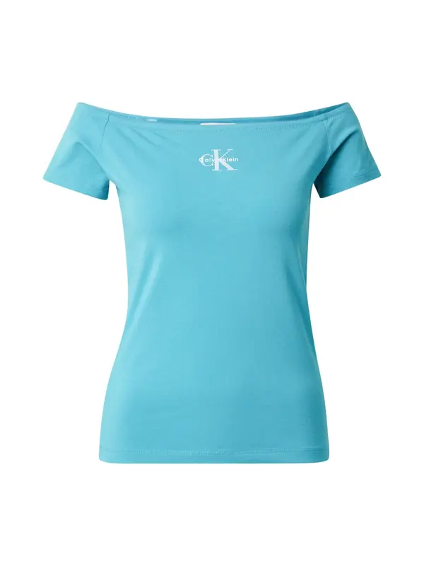 Calvin Klein Jeans Calvin Klein Jeans Majica  tirkiz / bijela