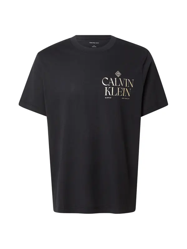 Calvin Klein Jeans Calvin Klein Jeans Majica  zlatna / crna