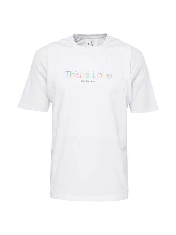 Calvin Klein Jeans Calvin Klein Jeans Majica  žuta / zelena / crna / bijela