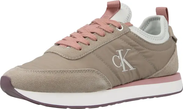 Calvin Klein Jeans Calvin Klein Jeans Niske tenisice 'RETRO RUNNER'  bež / ružičasta / bijela