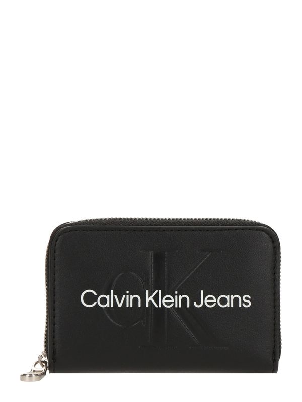 Calvin Klein Jeans Calvin Klein Jeans Novčanik  crna / bijela