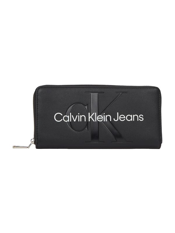 Calvin Klein Jeans Calvin Klein Jeans Novčanik  crna / bijela