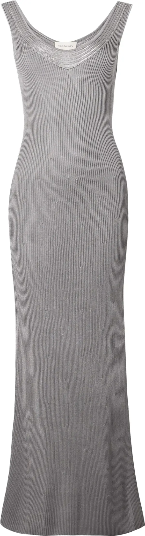 Calvin Klein Jeans Calvin Klein Jeans Pletena haljina  siva
