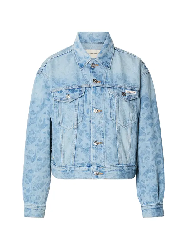 Calvin Klein Jeans Calvin Klein Jeans Prijelazna jakna '90s'  plavi traper / svijetloplava