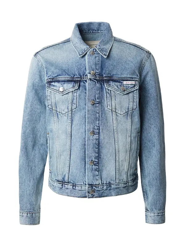 Calvin Klein Jeans Calvin Klein Jeans Prijelazna jakna 'ANDREW'  plavi traper