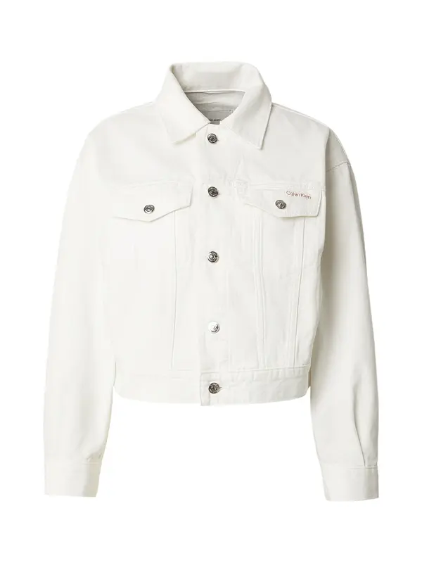 Calvin Klein Jeans Calvin Klein Jeans Prijelazna jakna  bijeli traper