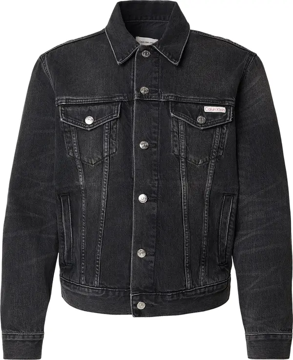 Calvin Klein Jeans Calvin Klein Jeans Prijelazna jakna 'CLASSIC'  crni traper
