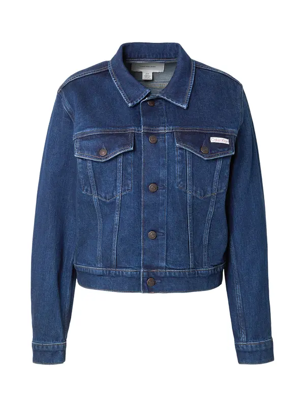 Calvin Klein Jeans Calvin Klein Jeans Prijelazna jakna 'CLASSIC'  plavi traper