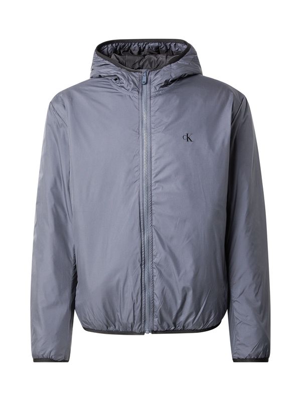 Calvin Klein Jeans Calvin Klein Jeans Prijelazna jakna  tamo siva / crna