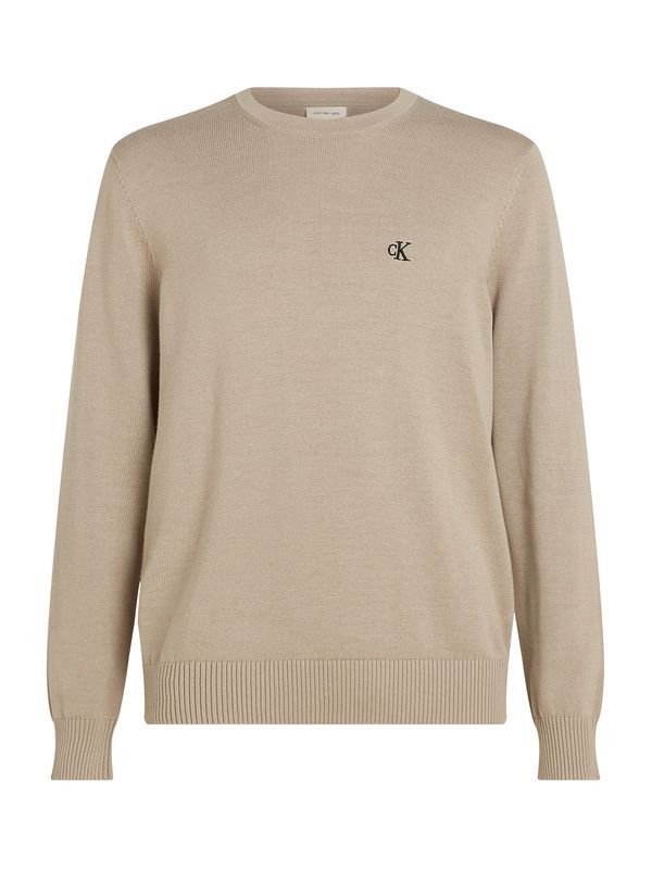 Calvin Klein Jeans Calvin Klein Jeans Pulover  bež siva