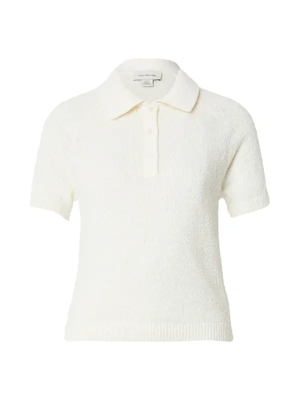 Calvin Klein Jeans Calvin Klein Jeans Pulover  ecru/prljavo bijela