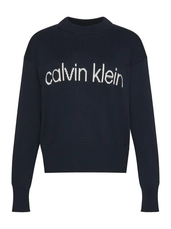 Calvin Klein Jeans Calvin Klein Jeans Pulover  mornarsko plava / bijela