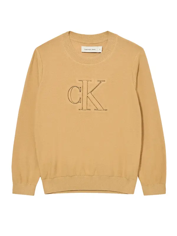 Calvin Klein Jeans Calvin Klein Jeans Pulover  pijesak / crna