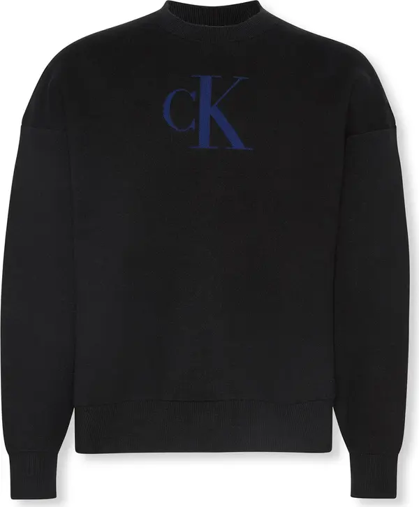 Calvin Klein Jeans Calvin Klein Jeans Pulover  plava / crna