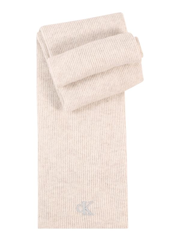 Calvin Klein Jeans Calvin Klein Jeans Šal  bež melange / srebrno siva