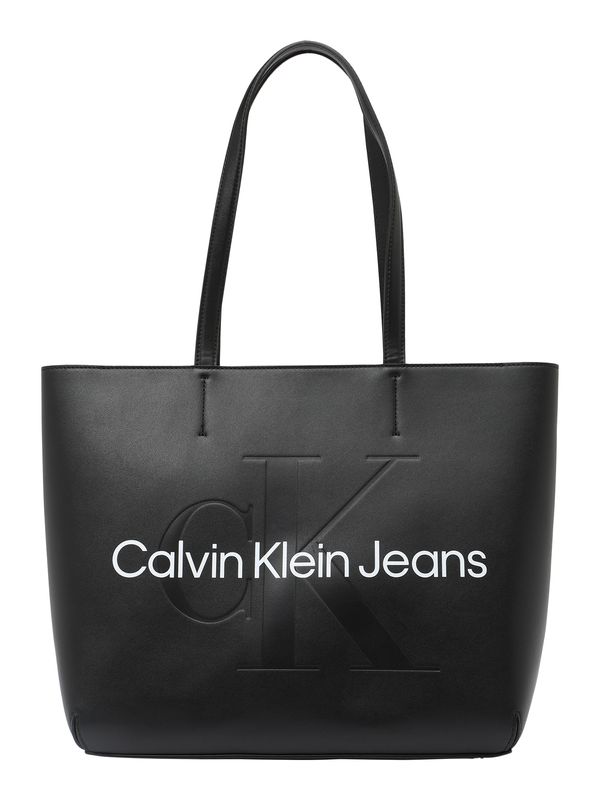Calvin Klein Jeans Calvin Klein Jeans Shopper torba  crna / bijela