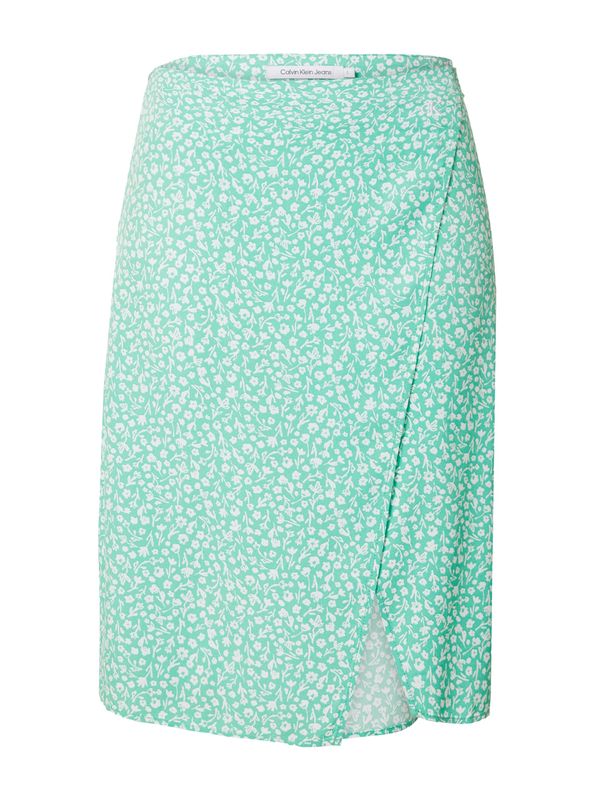 Calvin Klein Jeans Calvin Klein Jeans Suknja  menta / bijela
