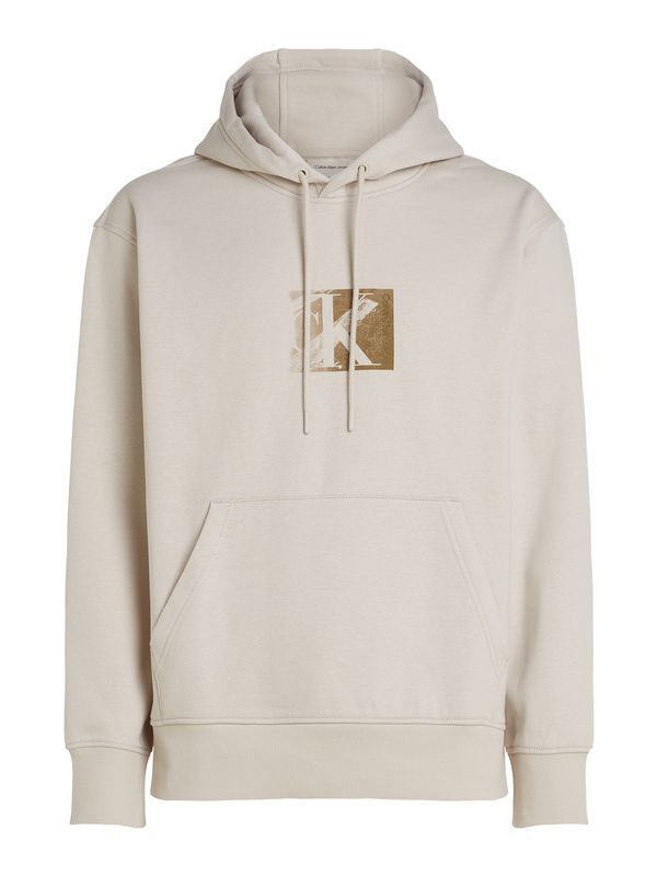 Calvin Klein Jeans Calvin Klein Jeans Sweater majica  bež / smeđa